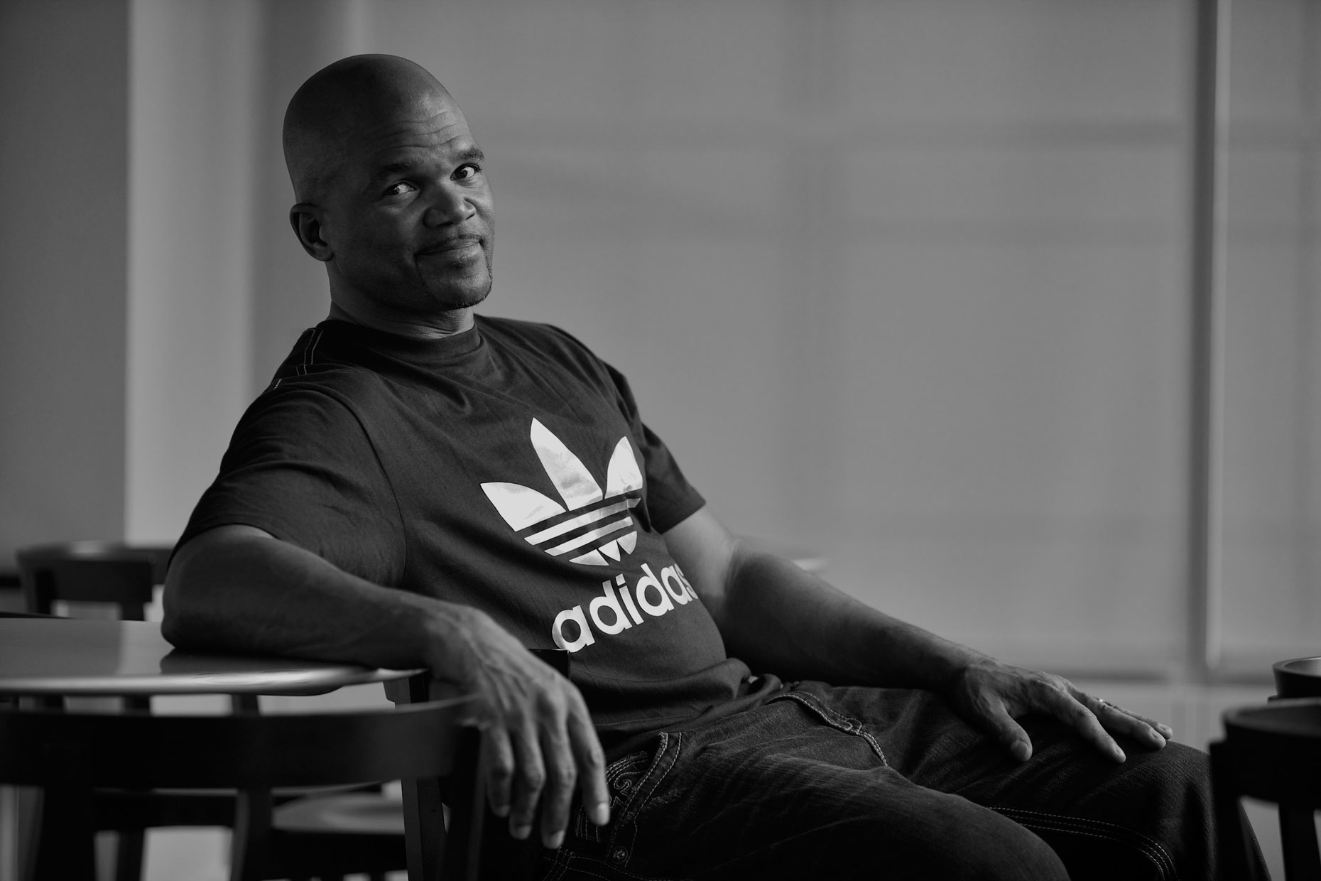 Darryl McDaniels of Run DMC for adidas, New York