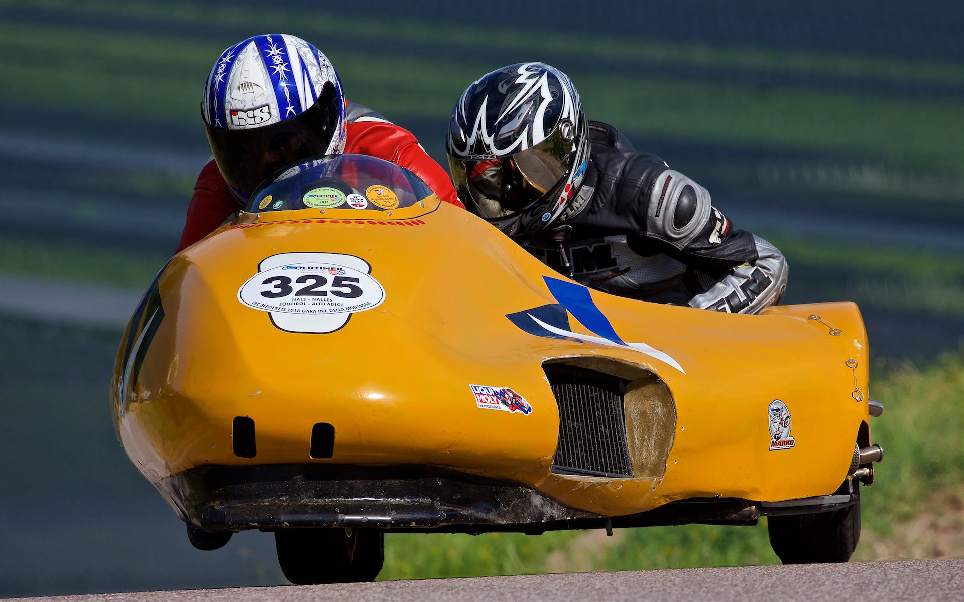 Old Timer Motorcycle Races, Nals, South Tyrol