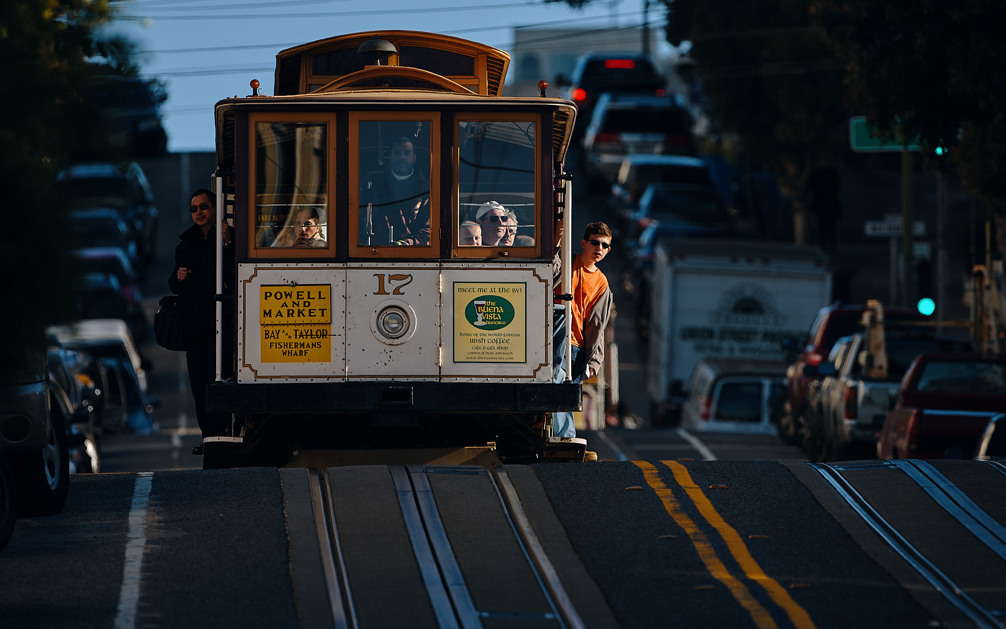 Cable Car, Mason Street Line, San Francisco