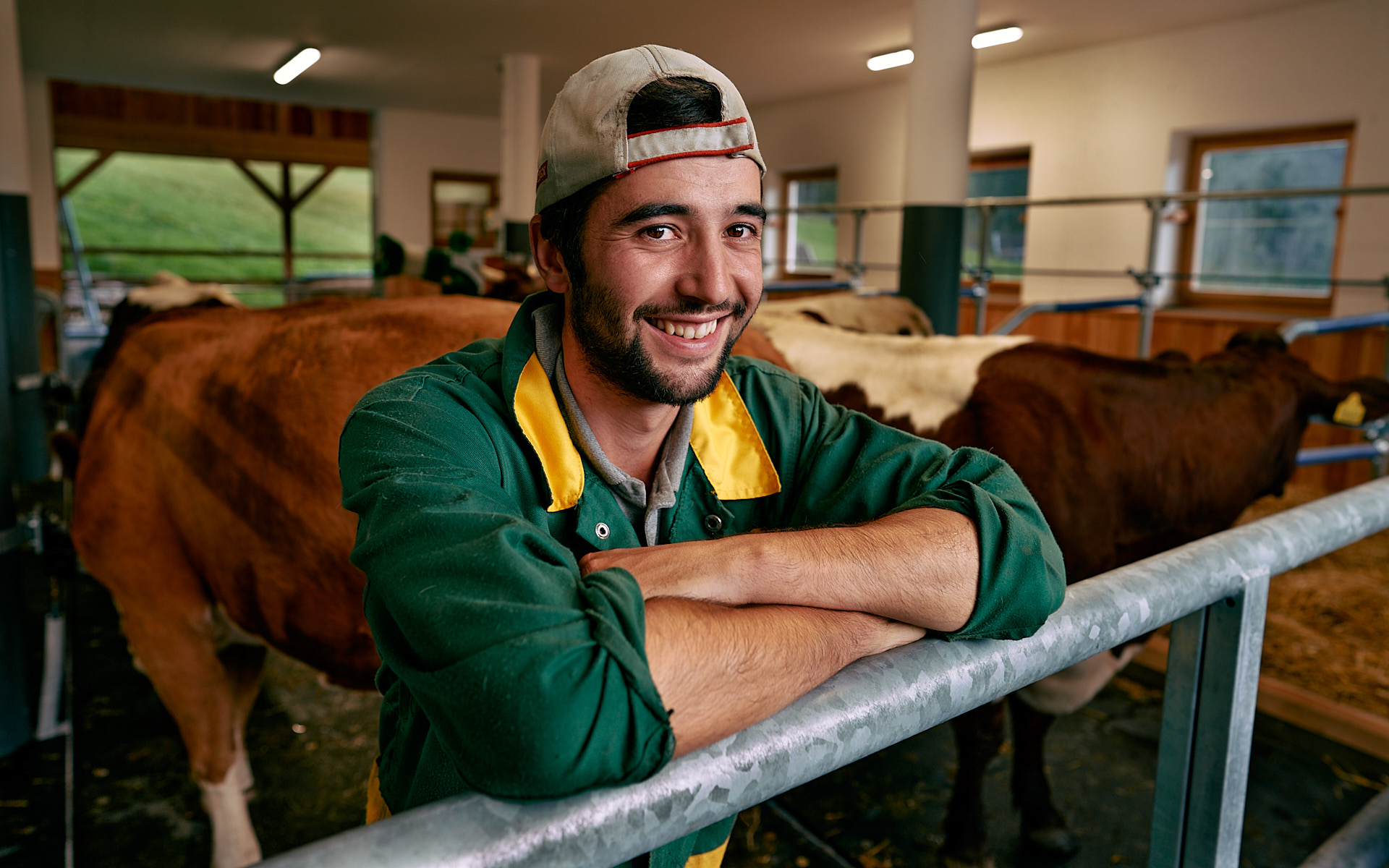 Matteo Piccolruaz, Dairy Farmer
