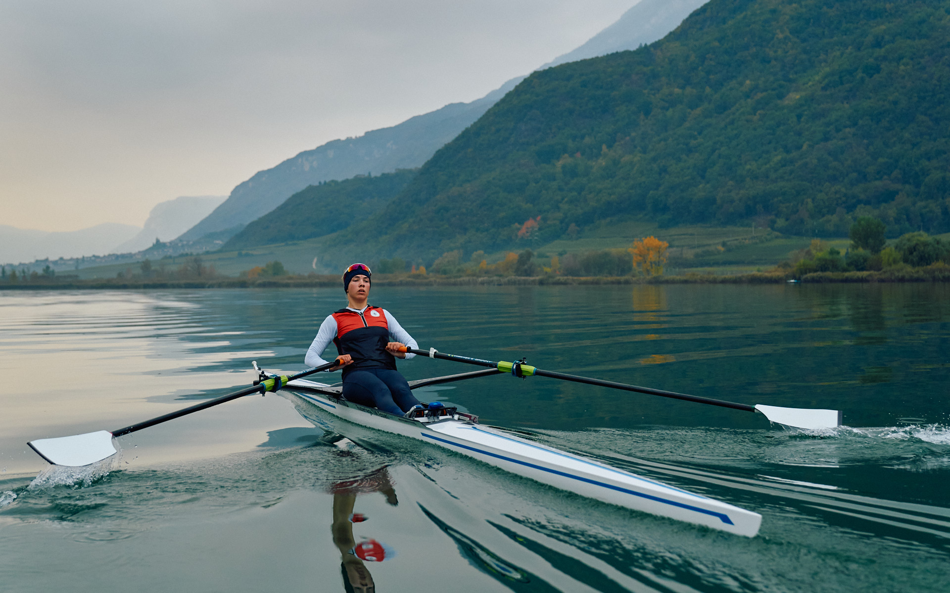 Germany Olympic Rowers Training in Italy               