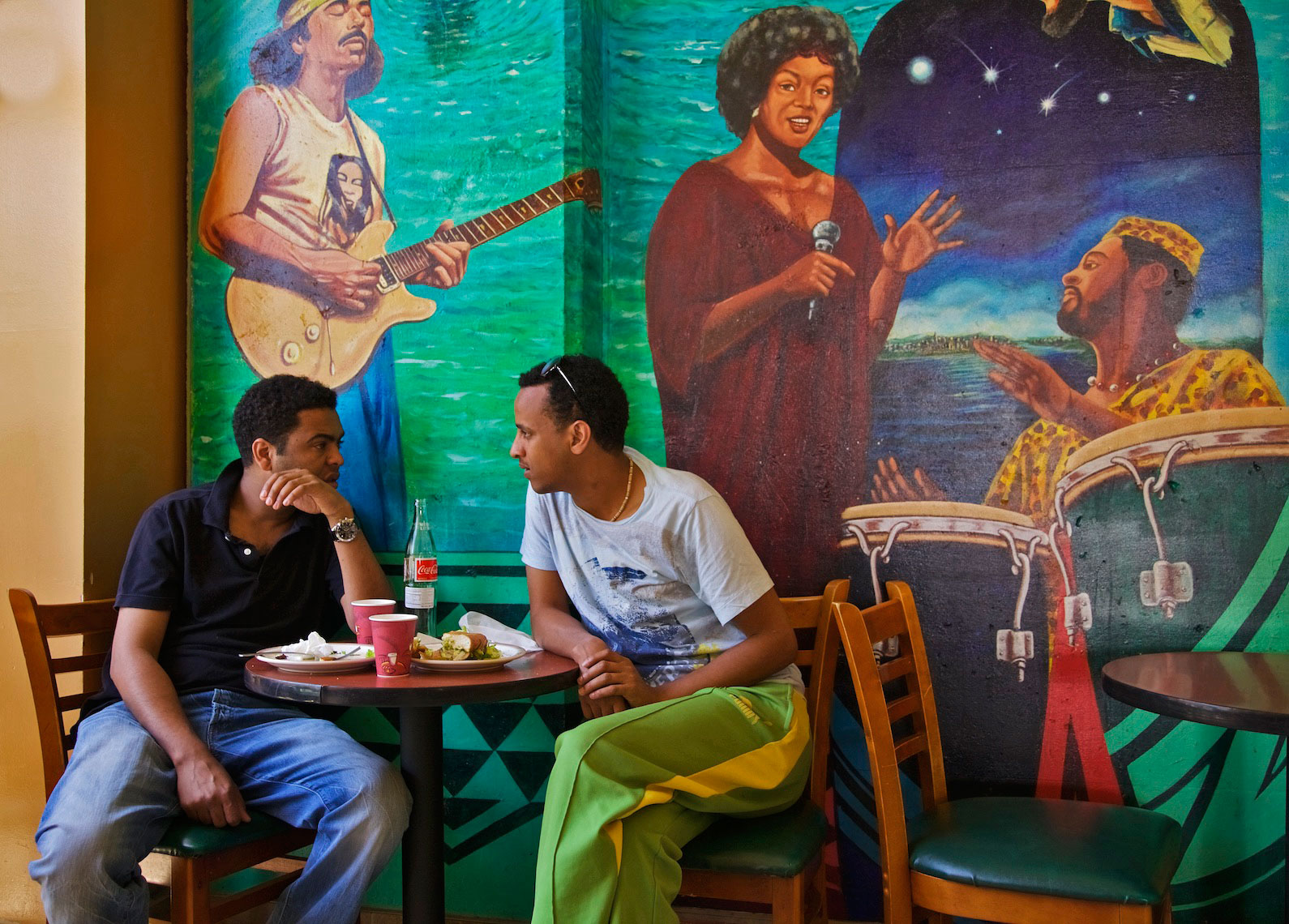 Ethiopian Café, Fillmore District, San Francisco