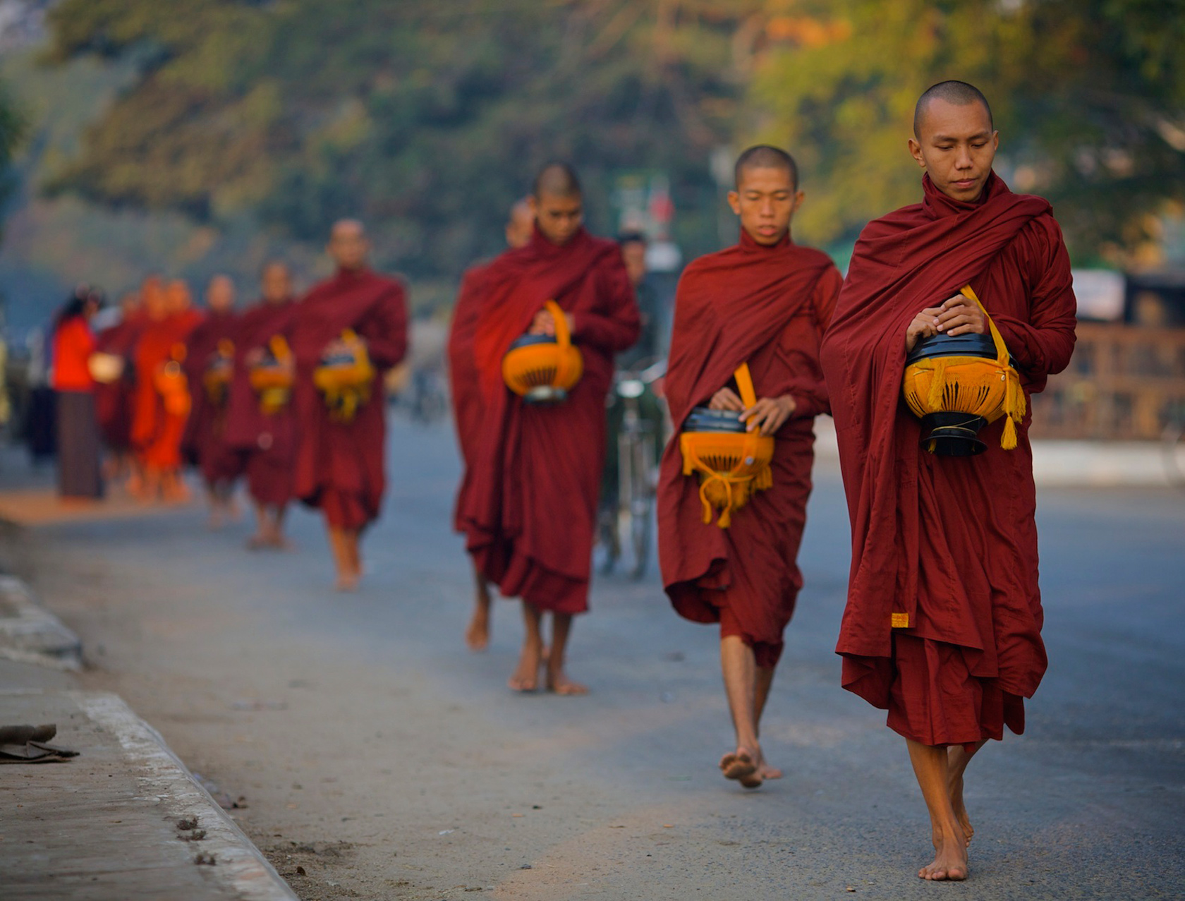 Monks, Mandalay, Burma
