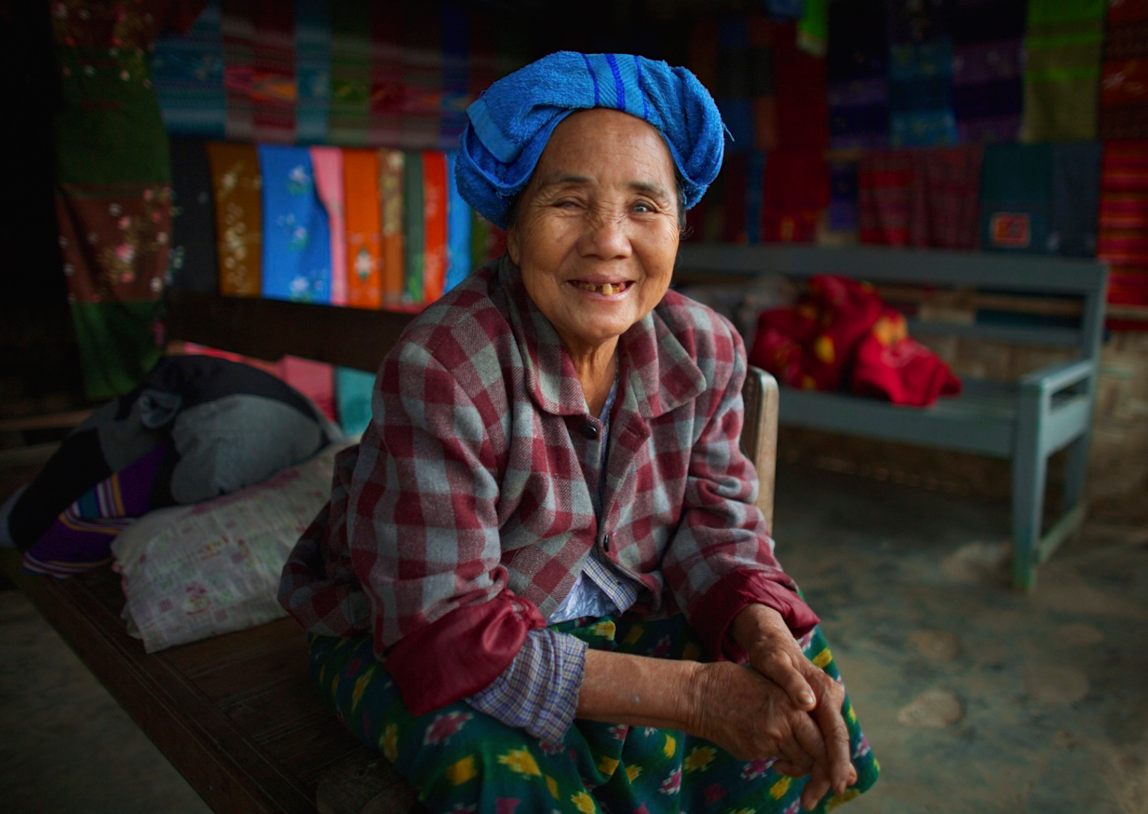 Shopkeeper, Mandalay, Burma